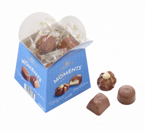 Ovidias ballotin melkchocolade 200g zacht