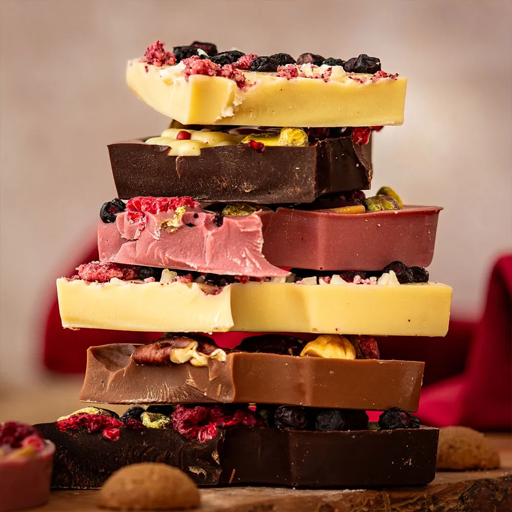 Chocoladebezorgd Chocoladeletter Confetti melk