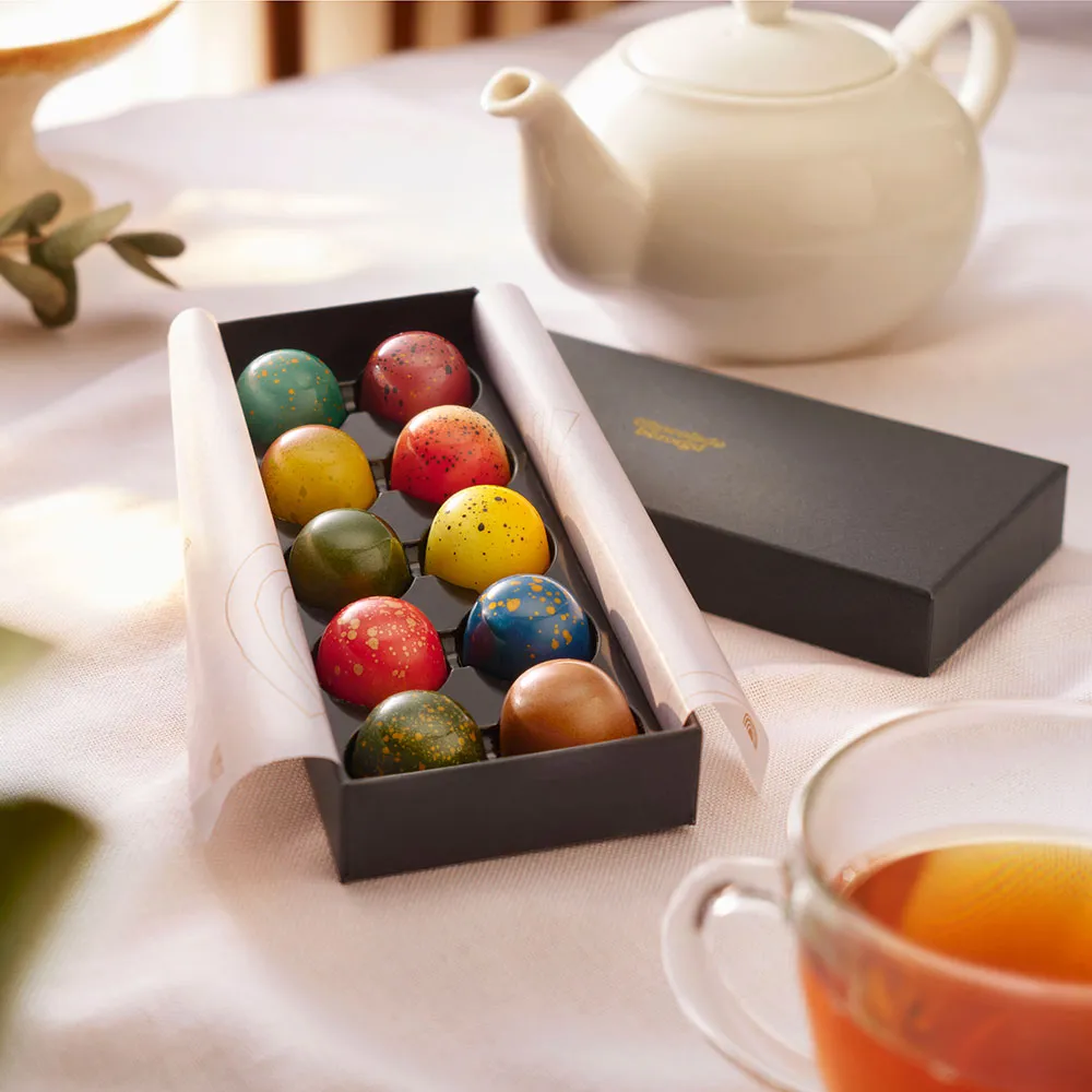 Chocoladebezorgd Bedankt bonbons 10 stuks
