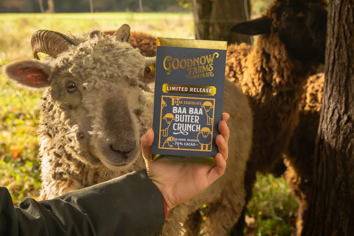 Goodnow Farms Baa Baa Butter Crunch reep schapenboter