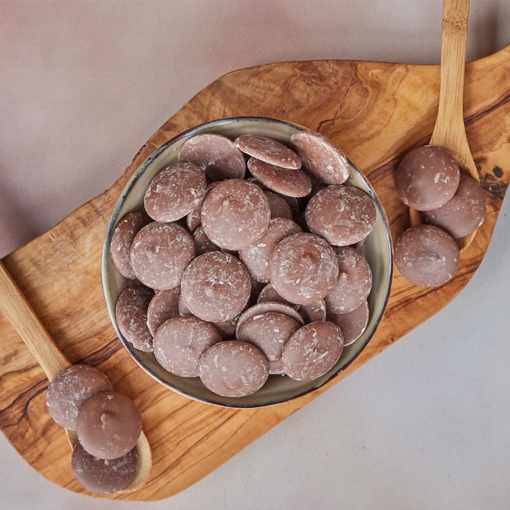 Chocoladebezorgd chocoladedruppels melk 1 kg 32,5% cacao