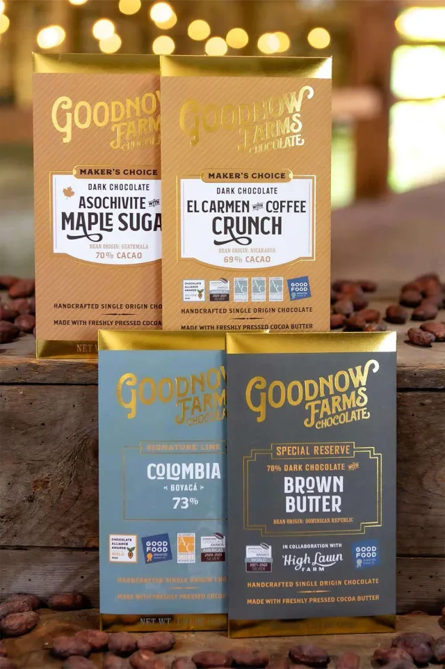 Goodnow Farms World Finals Winners chocoladerepen 4x55g zilver