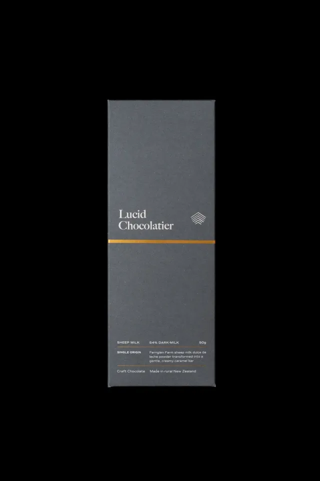 Lucid Chocolatier Inquisitive Sheep Milk chocoladereep romig