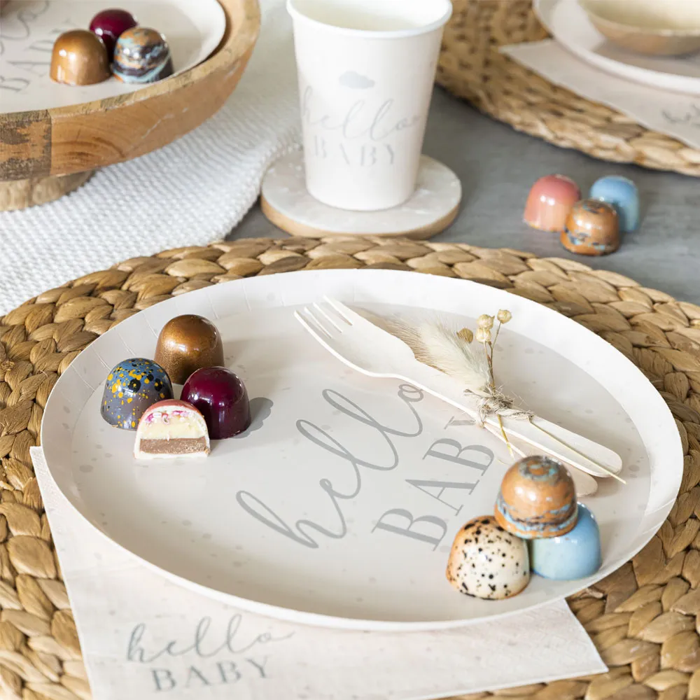 Chocoladebezorgd Geboorte bonbons beschuitmuisjes 35 stuks