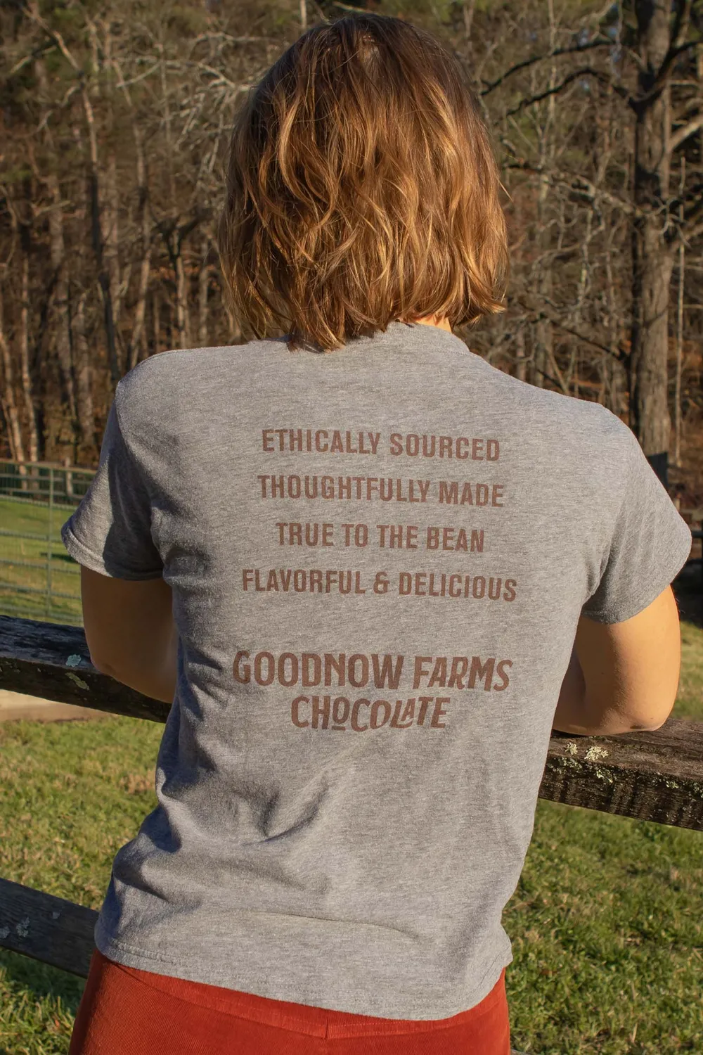 Goodnow Farms Chocolate Mae Sloth T-shirt heren M katoen-poly