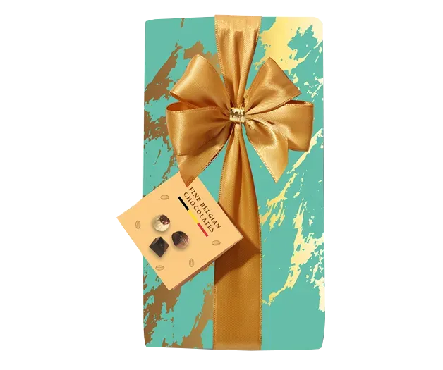Ovidias Ballotin chocolade geschenkverpakking 250g puur