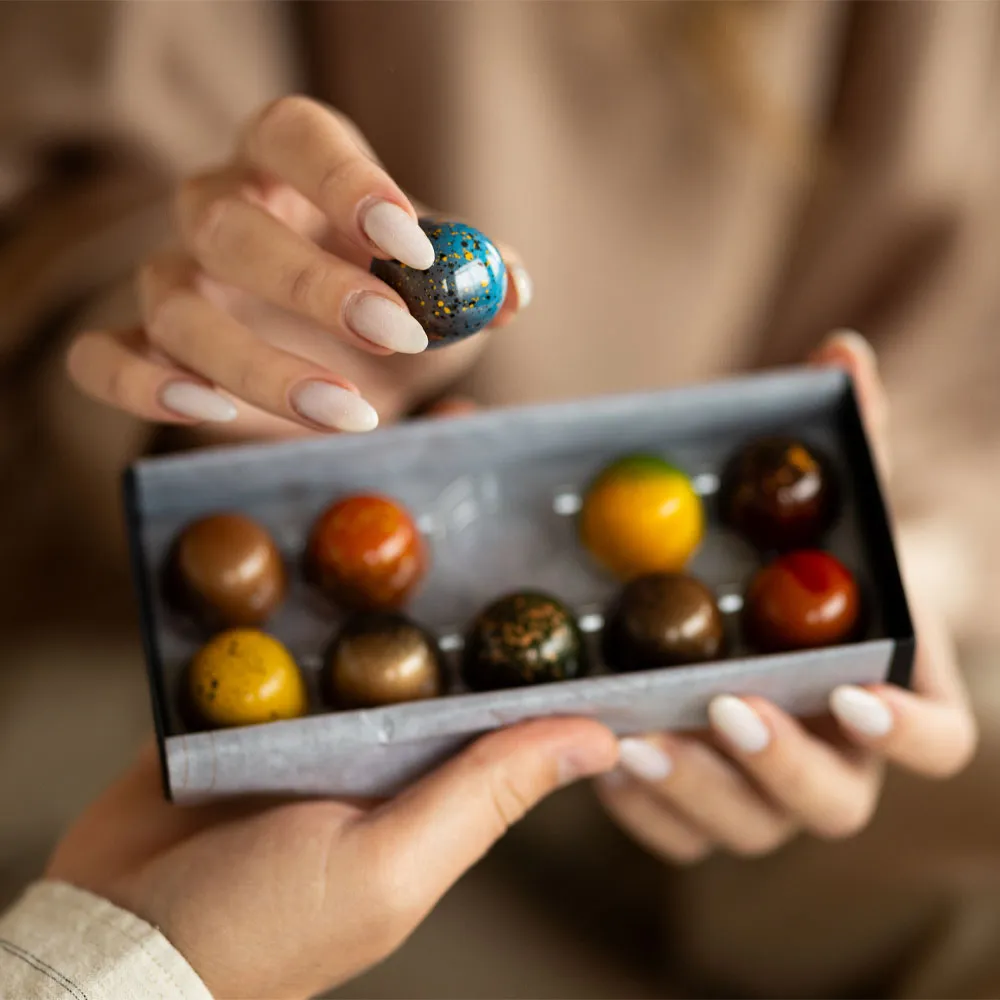 Chocoladebezorgd Sinterklaas bonbons 10 stuks alcoholvrij