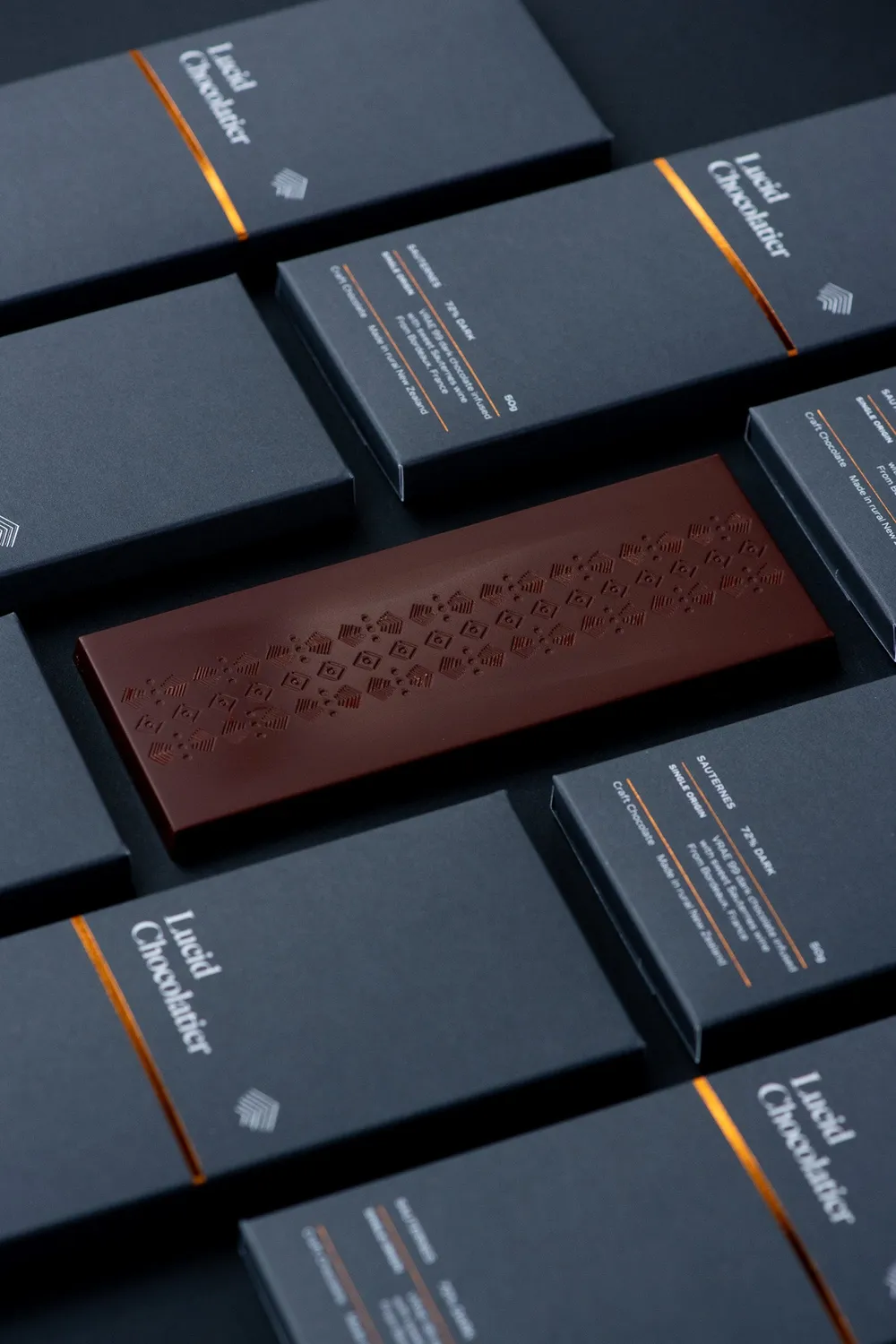 Lucid Chocolatier Infusion 002 chocoladereep sauternes