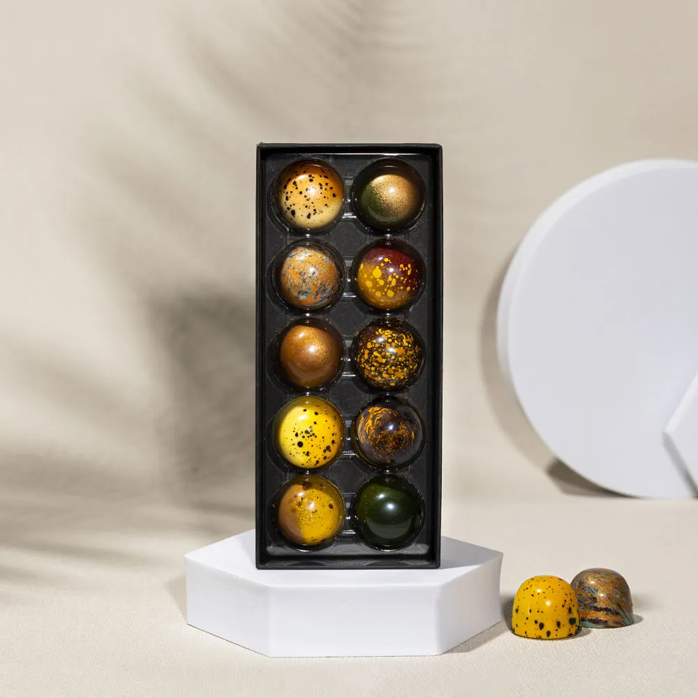 Chocoladebezorgd Bloemen bonbons 10 stuks brievenbus