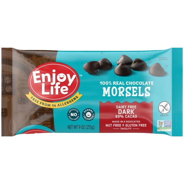 Enjoy Life Foods Dark Chocolate morsels bakchocolade 255 g vegan