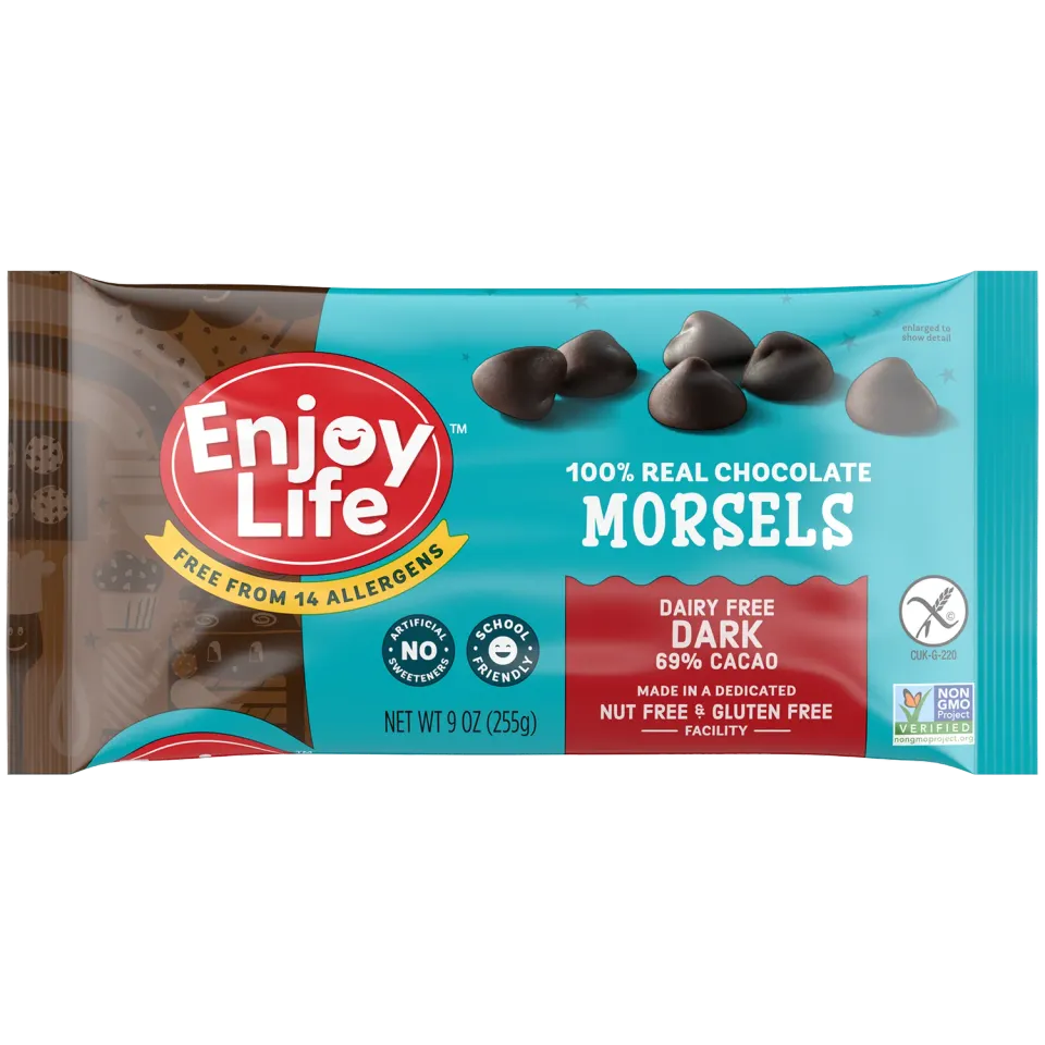 Enjoy Life Foods Dark Chocolate morsels bakchocolade 255 g vegan