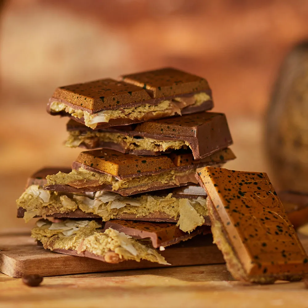 Barzz Baklava melkchocoladereep 220 gram pistache