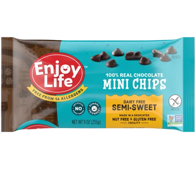 Enjoy Life Semi-Sweet Mini Chips chocoladechips 283 g vegan