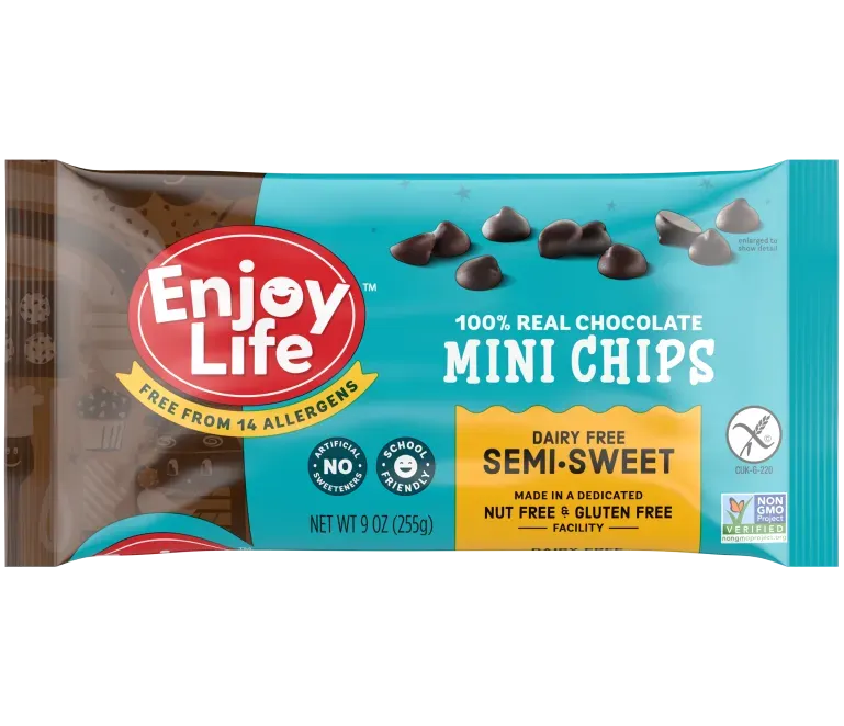 Enjoy Life Semi-Sweet Mini Chips chocoladechips 283 g vegan