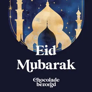 Chocoladebezorgd Eid Mubarak cadeau XL bonbons