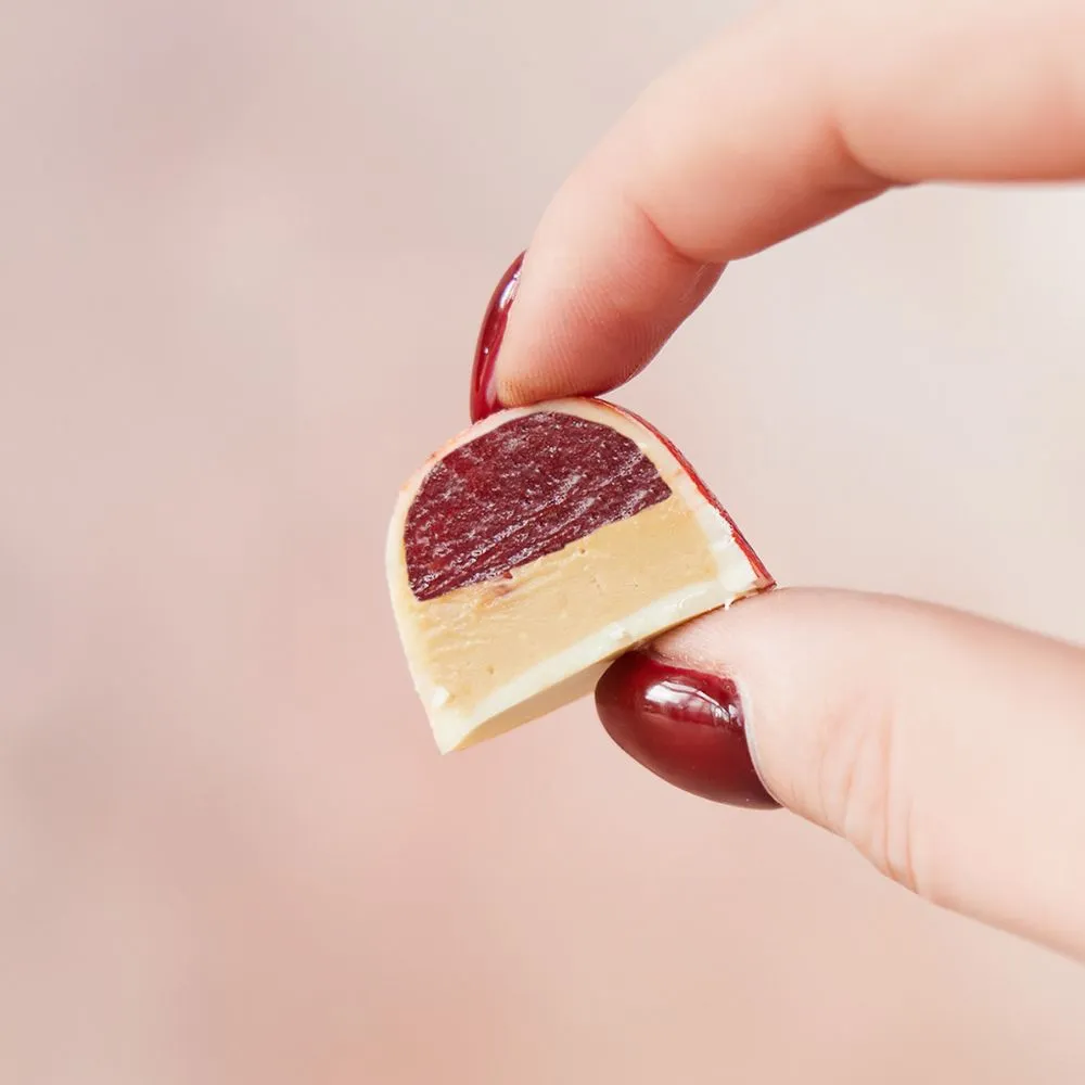 Chocoladebezorgd Nieuwjaarsbox bonbons alcoholvrij