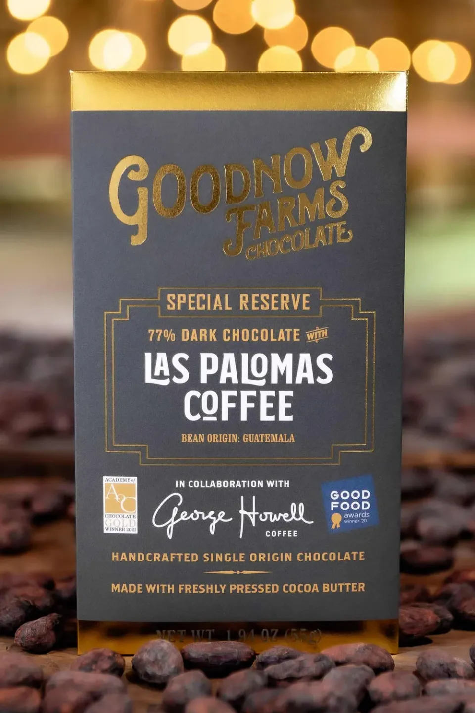 Goodnow Farms Chocolate Special Reserve Las Palomas koffiereep puur