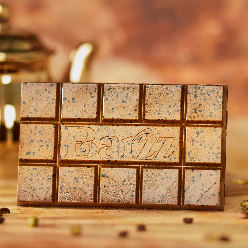 Barzz Baklava melkchocoladereep 220 gram pistache