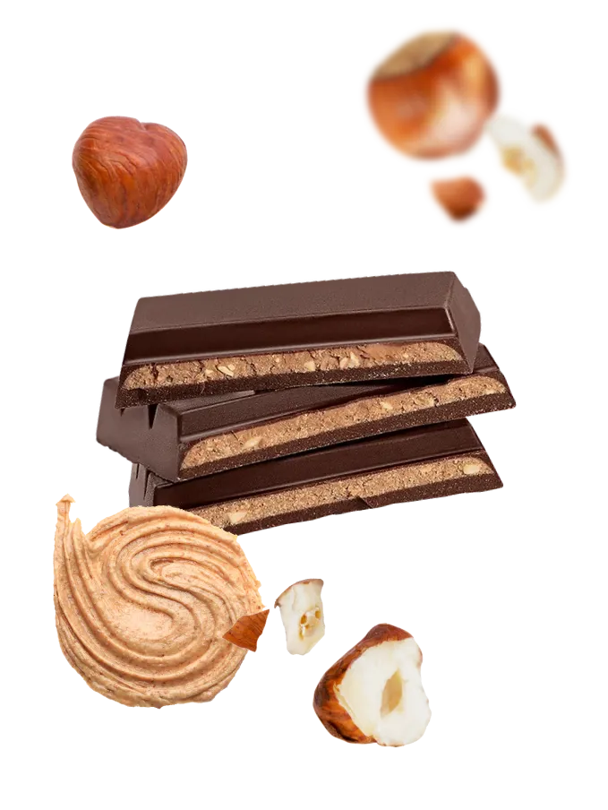 Magic Chocolate Crunchy Hazelnut Butter 70% chocoladereep 2-pack puur
