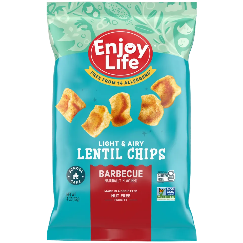Enjoy Life Lentil Chips Barbecue linzenchips 113 g vegan