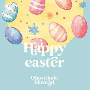 Chocoladebezorgd Happy Easter L bonbons alcoholvrij