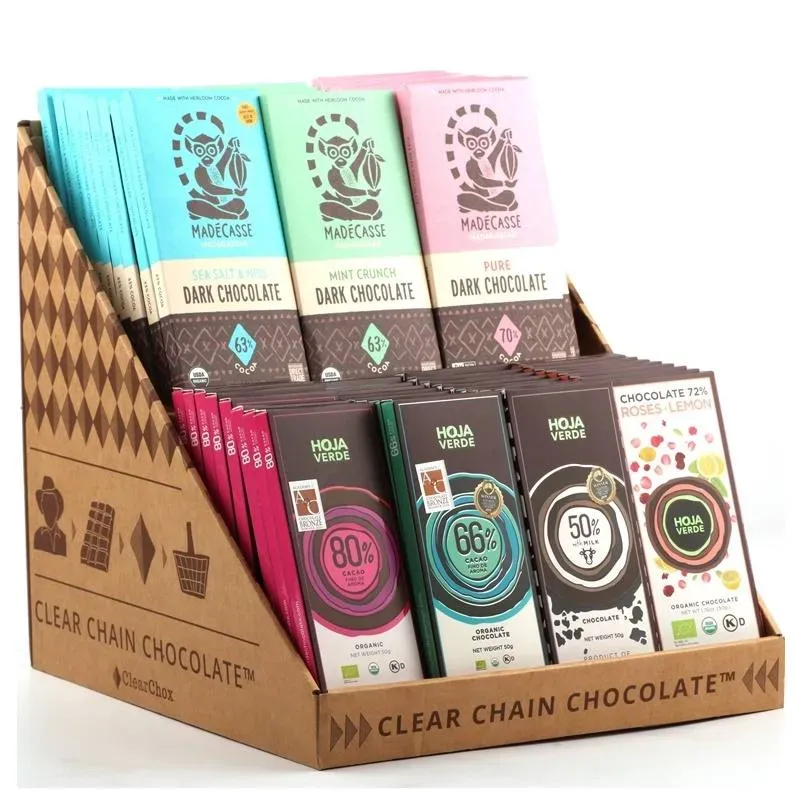 Clear Chox Counter Display Toonbankdisplay Karton