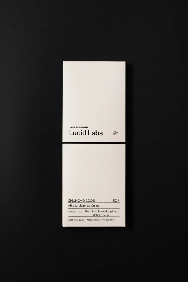 Lucid Chocolatier Chuncho 100% chocoladereep 50 g