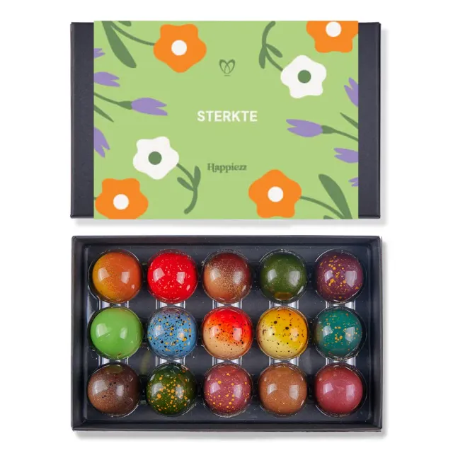 Chocoladebezorgd Sterkte bonbons 15 stuks alcoholvrij