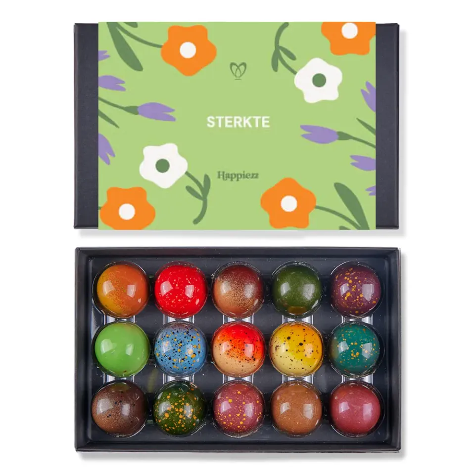 Chocoladebezorgd Sterkte bonbons 15 stuks alcoholvrij