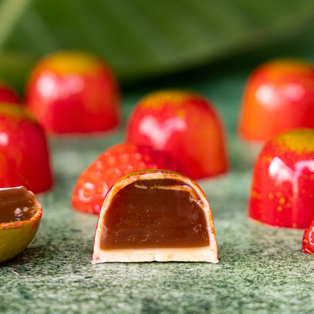 Chocoladebezorgd Moederdag Cadeaubox hart bonbons 20 stuks
