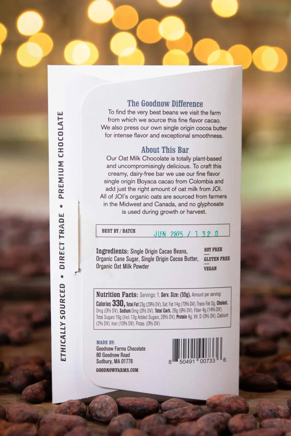 Goodnow Farms Oat Milk 61% chocoladereep haver vegan
