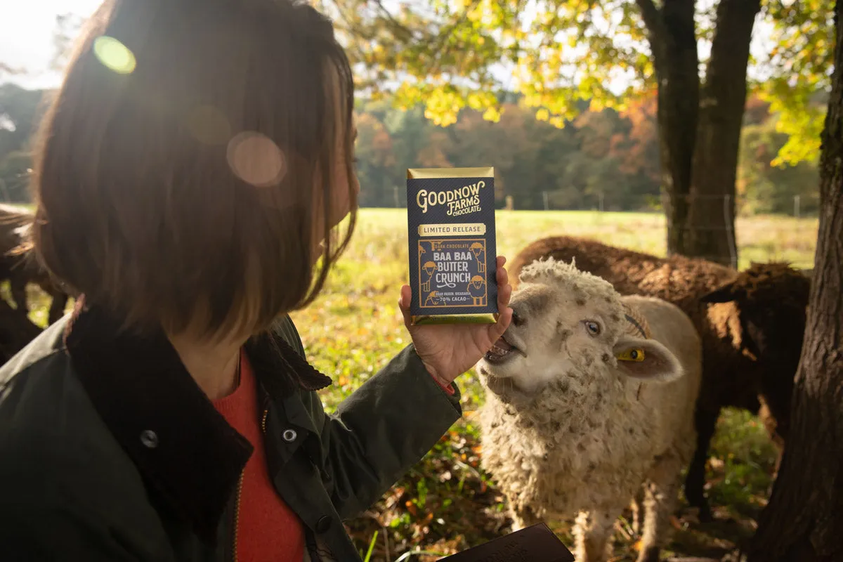 Goodnow Farms Baa Baa Butter Crunch reep schapenboter