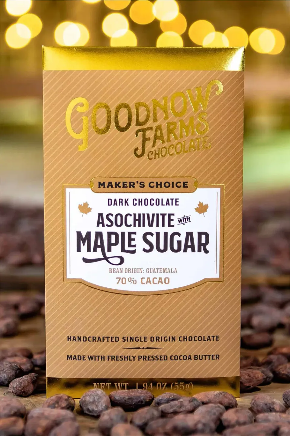 Goodnow Farms Chocolate Maker’s Choice Asochivite Maple reep