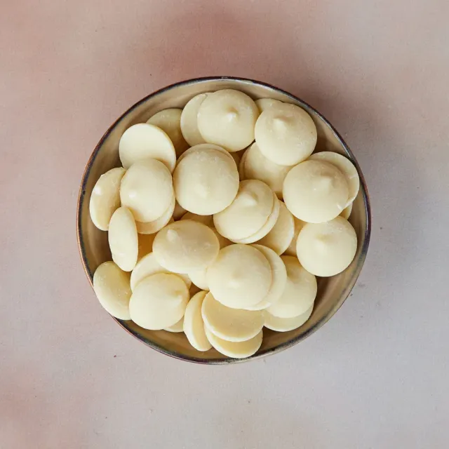 Belcolade Witte chocoladedruppels 0,5 kg 28% cacao