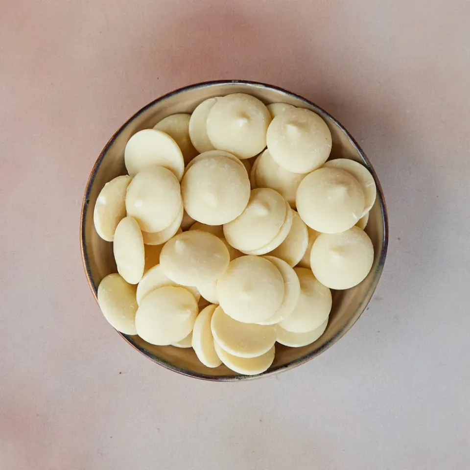 Belcolade Witte chocoladedruppels 0,5 kg 28% cacao