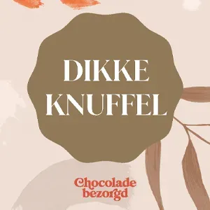 Chocoladebezorgd Dikke knuffel chocolade cadeau
