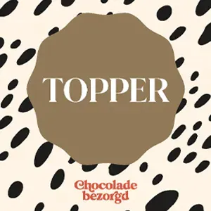 Chocoladebezorgd Topper chocolade cadeau alcoholvrij