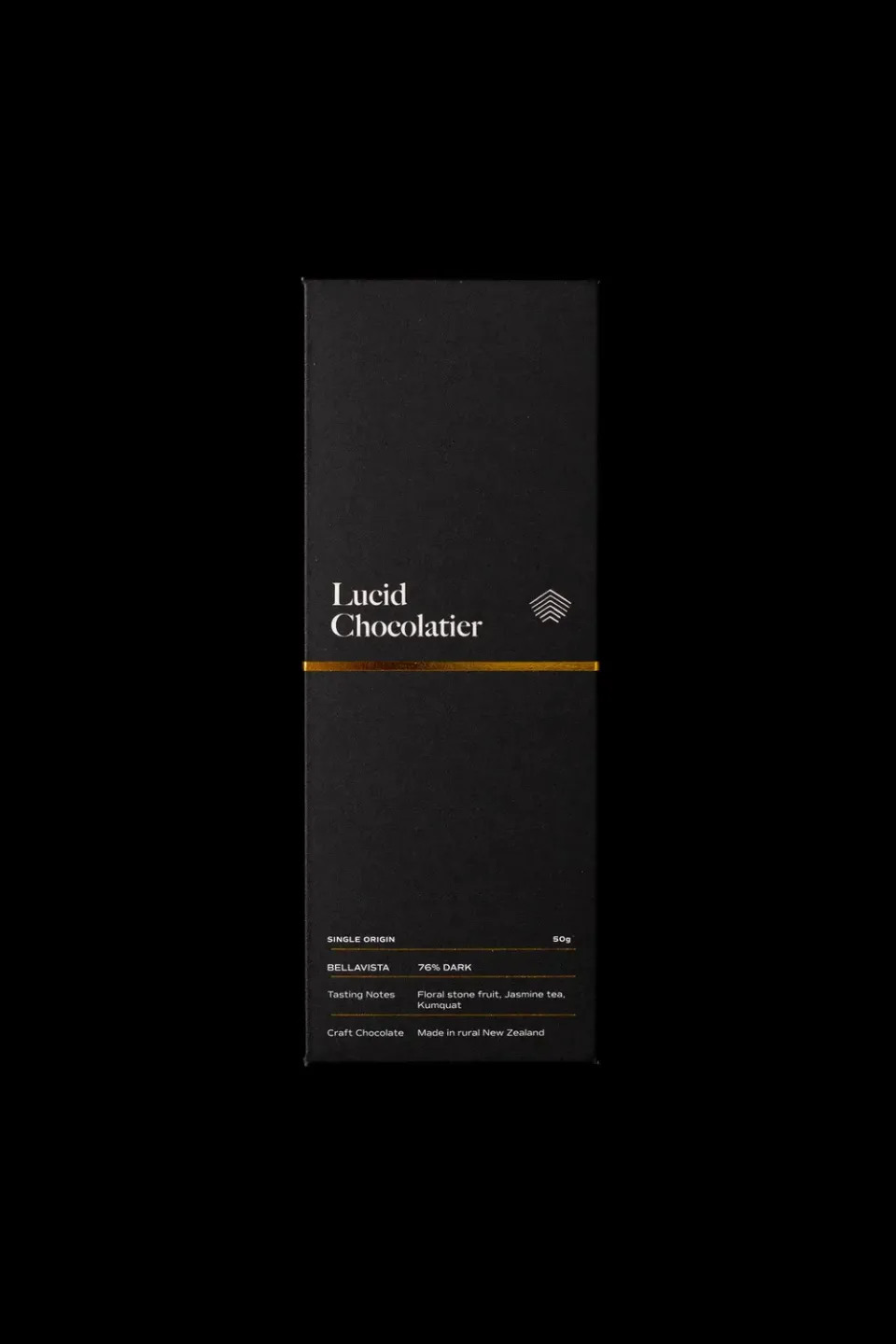 Lucid Chocolatier Bellavista 76% chocoladereep puur