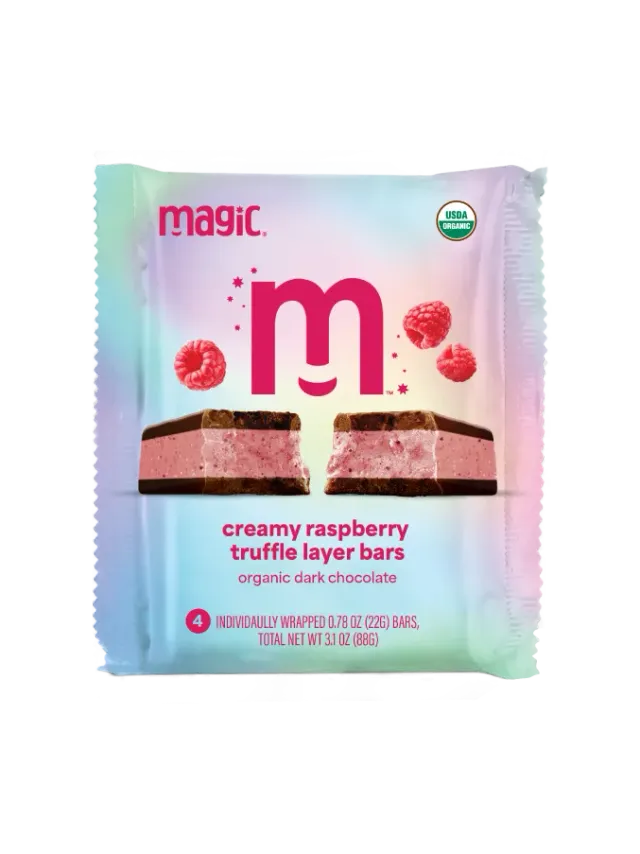Magic Chocolate Raspberry Truffle chocoladereep 8x22g framboos