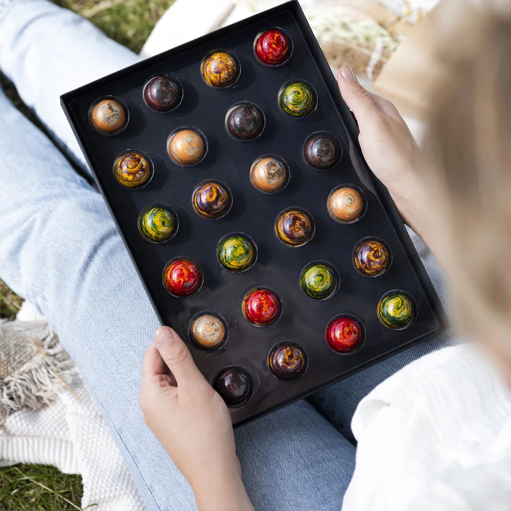 Chocoladebezorgd Vegan bonbons 24 stuks kies mix