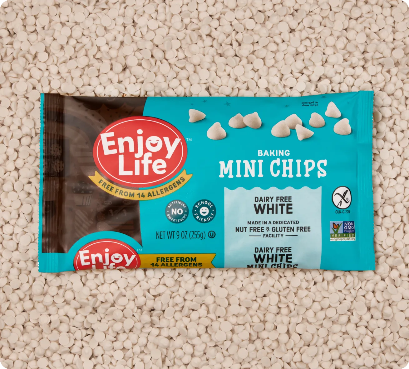 Enjoy Life Foods White Mini Chips witte chocoladechips 9 oz