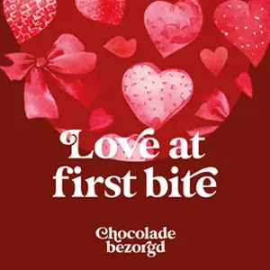 Chocoladebezorgd Valentijn L bonbons cadeau hart