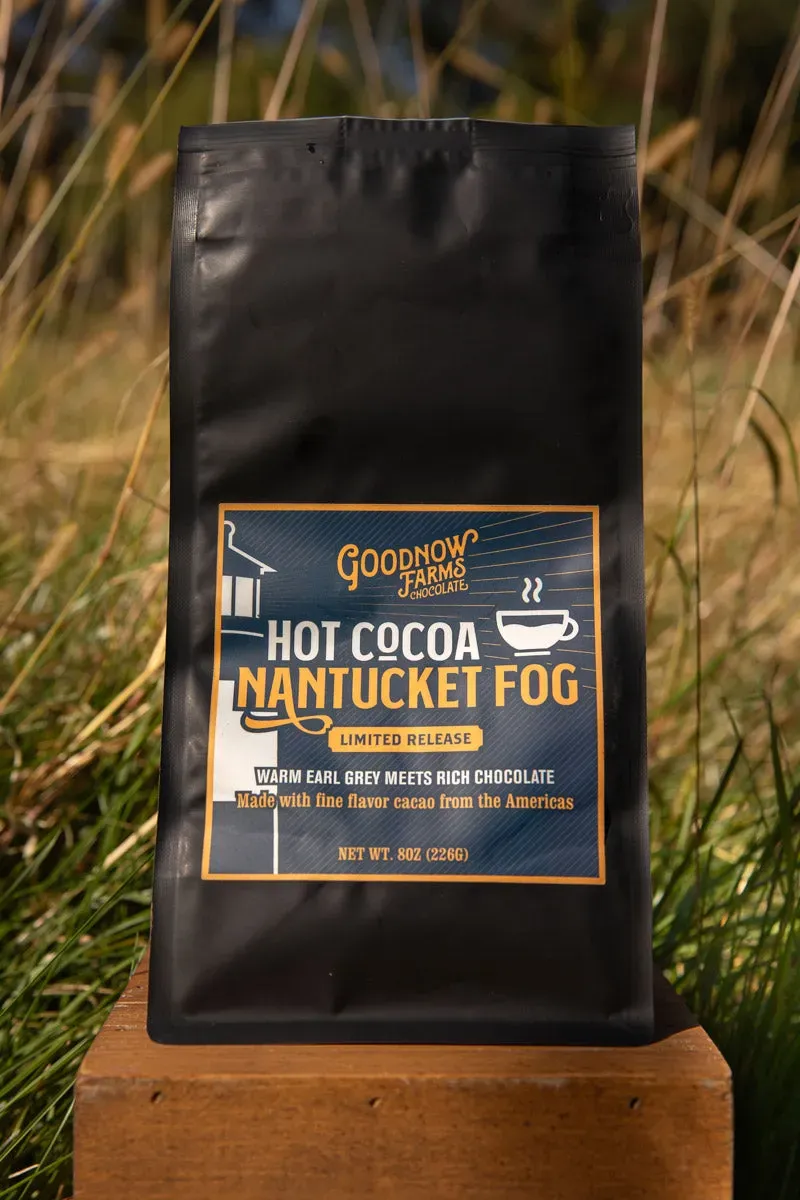 Goodnow Farms Nantucket Fog warme chocolademelk Earl Grey