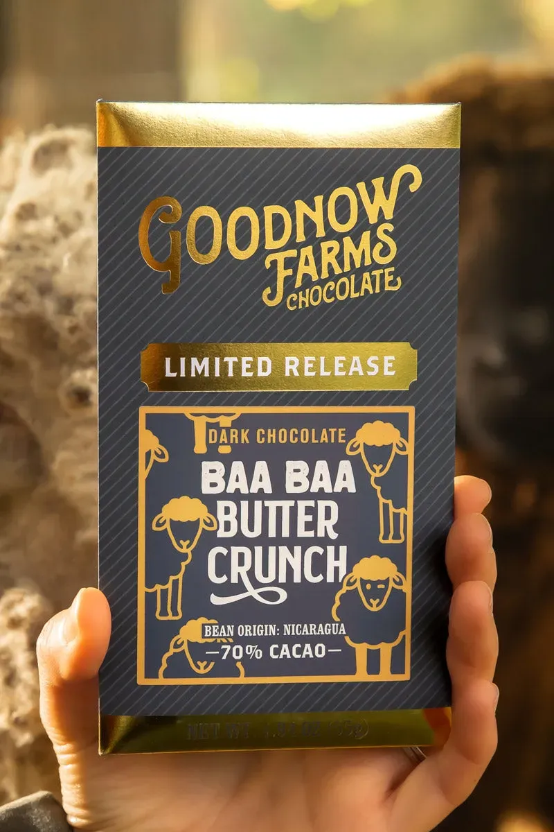 Goodnow Farms Baa Baa Butter Crunch reep schapenboter