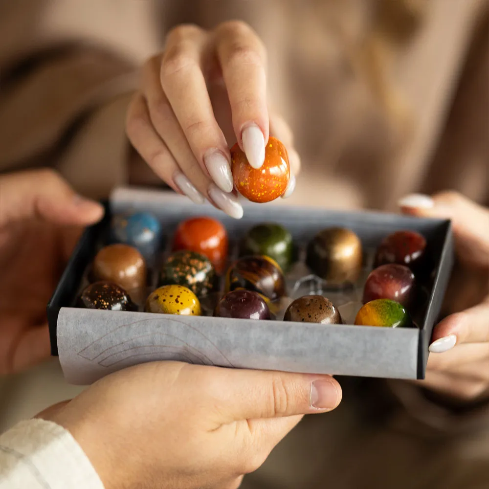 Chocoladebezorgd Sinterklaas bonbons 15 stuks alcoholvrij