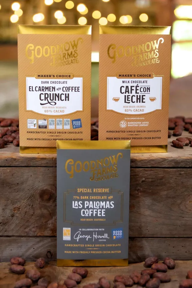 Goodnow Farms Coffee Collection chocoladeset 3 repen koffie