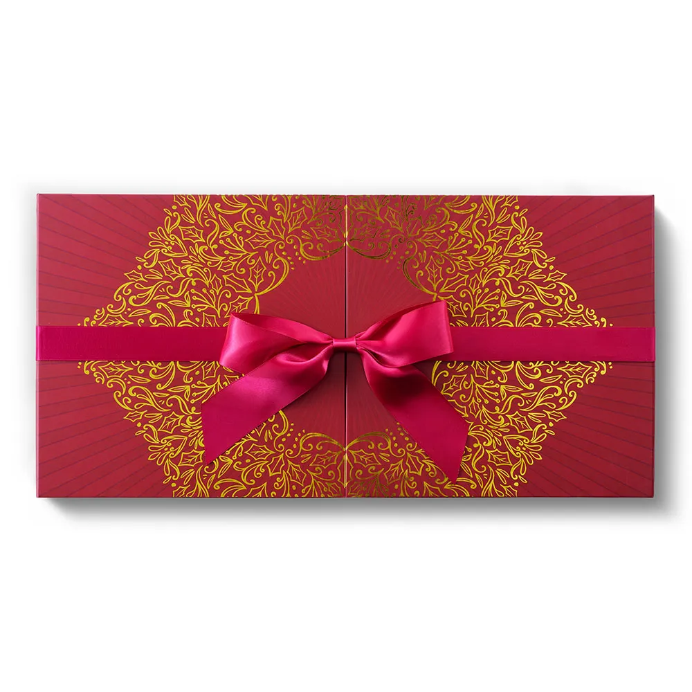 Chocoladebezorgd adventskalender 48 bonbons 24 vakjes