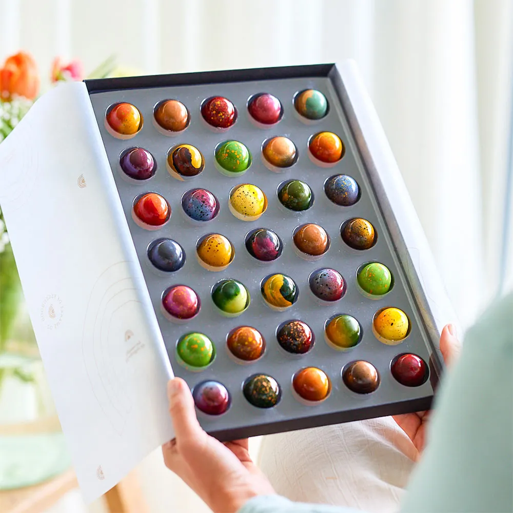 Chocoladebezorgd Paasbonbons 35 stuks bonbons cadeau alcoholvrij