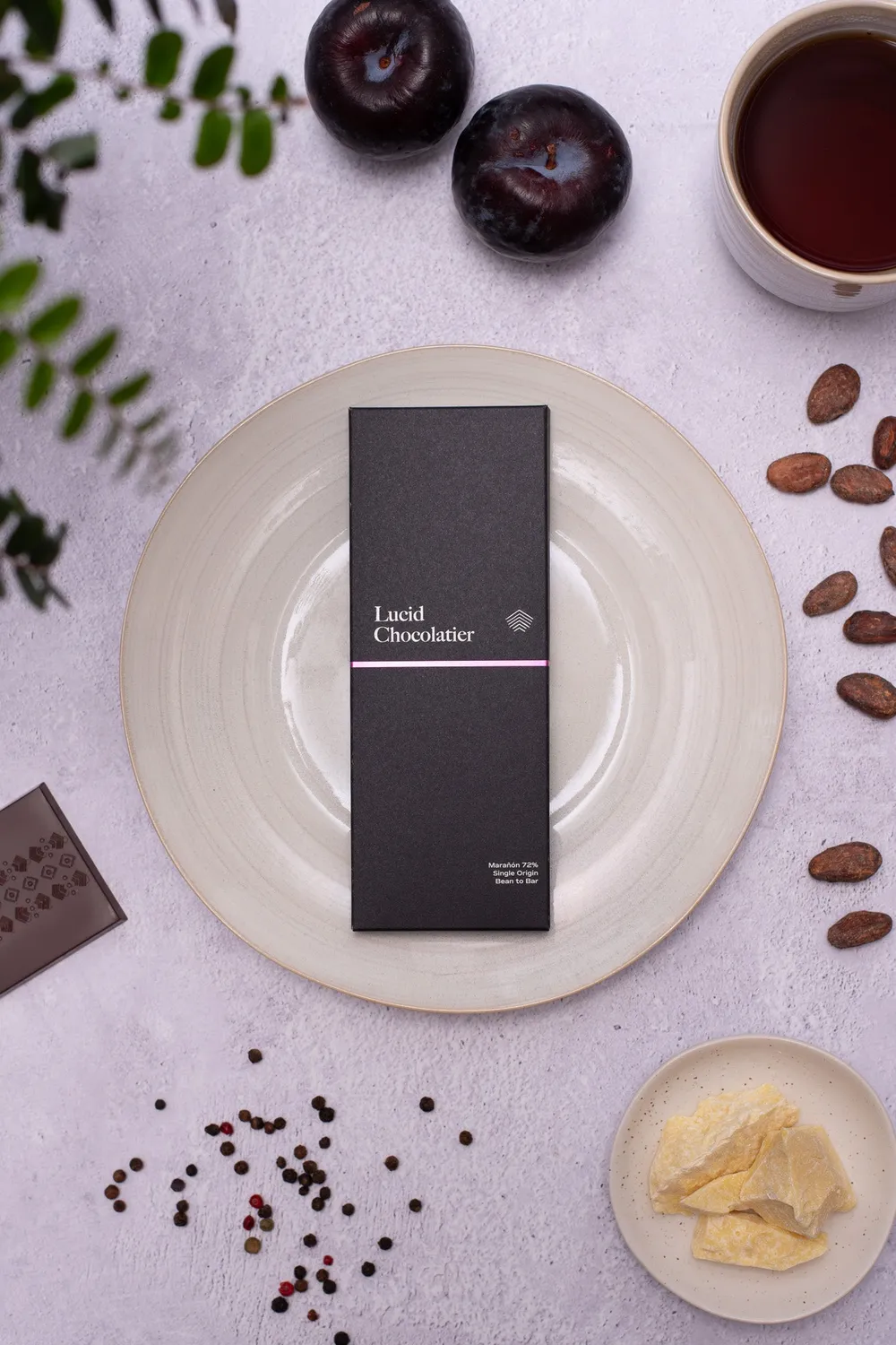 Lucid Purist Marañón 72% chocoladereep puur 50g