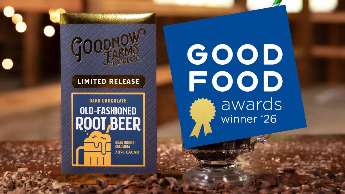Goodnow Farms Root Beer pure chocoladereep wintergreen